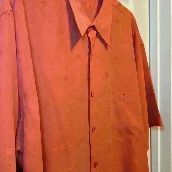 Tori Richard Other - Tori Richard 100% Soft Smooth Silk Short Sleeve Shirt w/ Palm Trees Mens Size XL